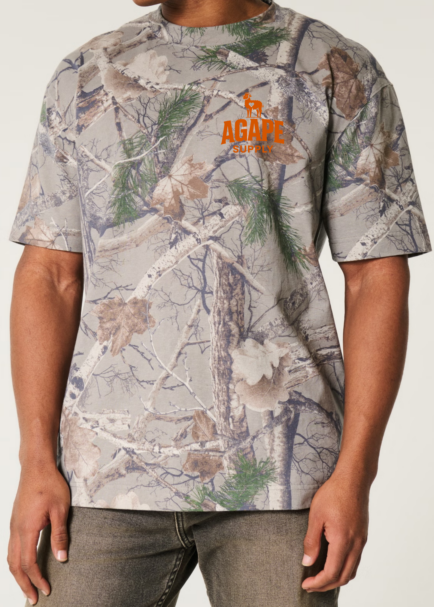 "JESUS LOVES YOU" Camo Tee