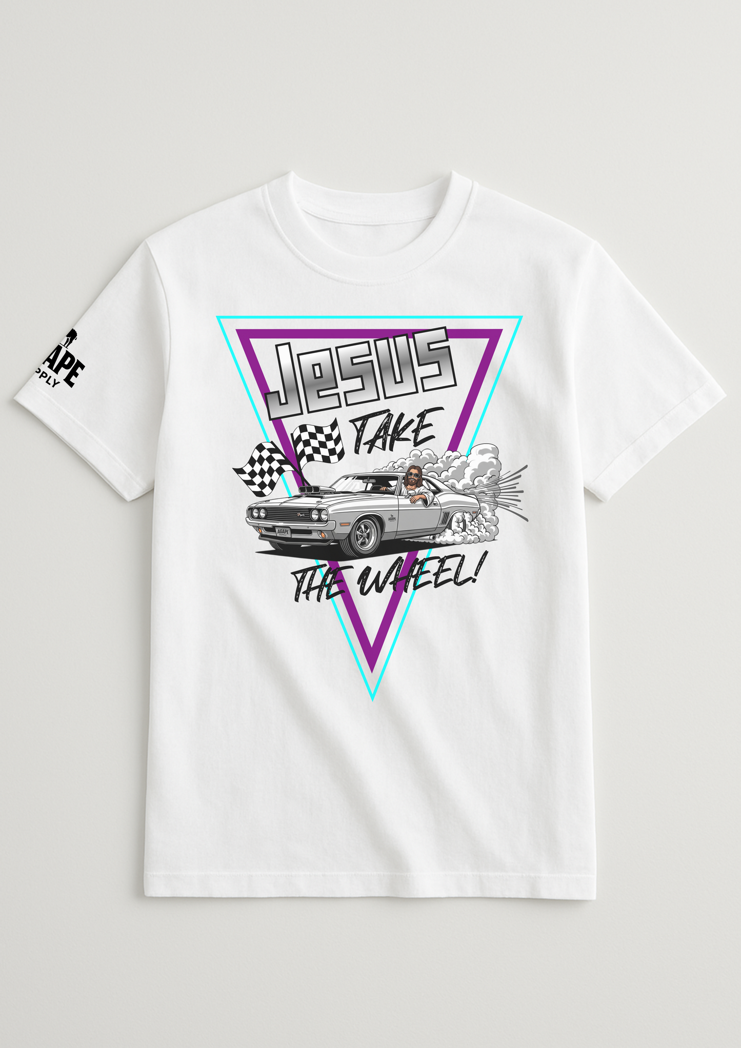 Jesus Take The Wheel! Tee
