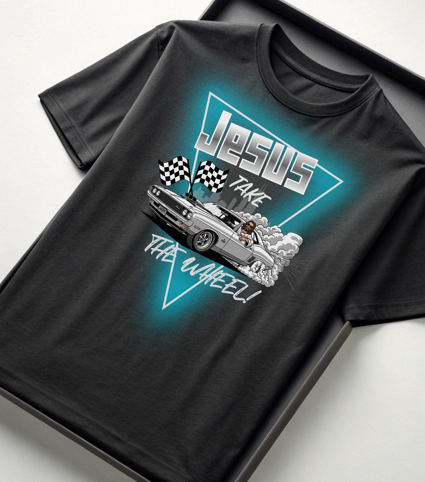 Jesus Take The Wheel! Tee